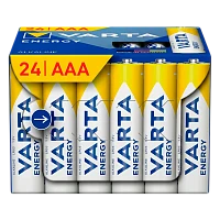 Батарейка Varta ENERGY LR03 AAA CUBE Pack24 Alkaline 1.5V (4103) (24/384)