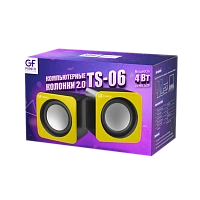 Колонки GFPower TS-06 4W желтый (1/100)