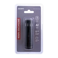 Фонарь светодиодный Старт LHE 203-C1 10W 9LED от батареек черный (1/200)