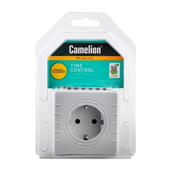 Таймер электронный Camelion BND-50/SG3 3500W 7дн/24ч/1мин (1/10/50)