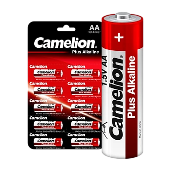 Батарейка Camelion Plus LR6 AA BL10 Alkaline 1.5V отрывные (10/120/720)