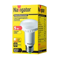 Лампа светодиодная Navigator E27 3.6W 3000К 230V рефлектор