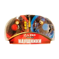 Наушники L-PRO S 01 MP вкладыши канальные  TURBINE GOLD 10\120