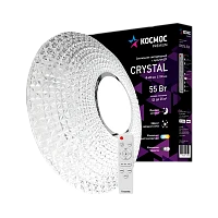 Светильник настенно-потолочный Космос CRYSTAL Premium 55W 230V LED накладной пульт ДУ белый (1/5)