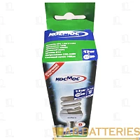 Лампа энергосберегающая Космос SPC E14 13W 4200К 220V спираль