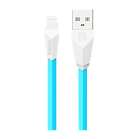 Кабель Remax RC-030I Alien USB (m)-Lightning (m) 1м 2.1A синий