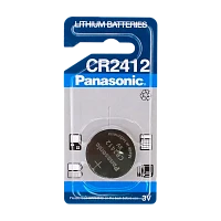 Батарейка Panasonic CR2412 BL1 Lithium 3V (1/12) 