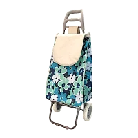 Тележка Рыжий кот "Незабудки" A204 25кг с сумкой разноцветный (1/10)