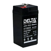 Аккумулятор свинцово-кислотный Delta DT 6023 6V 2.3Ah (1/30)