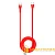 Кабель HOCO X45 Type-C (m)-Type-C (m) 1.0м 3.0A 60W TPE красный (1/22/220)