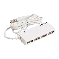 USB-Хаб Smartbuy 6810 4USB белый