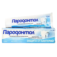 Зубная паста Свобода Пародонтол 124г Антибактериальная защита (1/24)