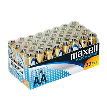 Батарейка Maxell LR6 AA BOX40 Alkaline 1.5V (40/400)