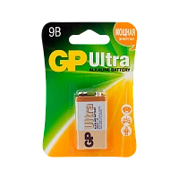 Батарейка GP ULTRA Крона 6LR61 BL1 Alkaline 9V (1/10/200)