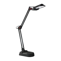 Светильник настольный Camelion KD-017A 11W 230V 2G7 на основании +лампа черный (1/6)