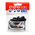 Фонарь налобный Ultraflash LED5380 3W COB от батареек IPX4 черный (1/50)