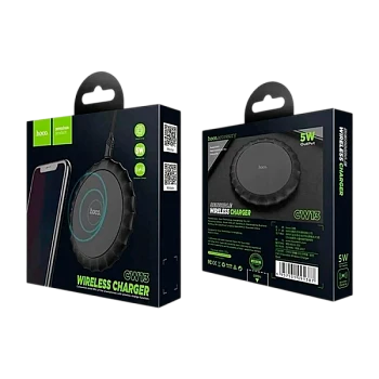 Беспроводное З/У HOCO CW13 2.0A 5W черный (1/30/120)