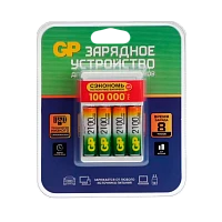 З/У для аккумуляторов GP AA/AAA 4 слота +4AA 2100mAh (1/12) R