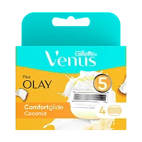 Сменные кассеты Gillette "Venus&OLAY" 5 лезвий 4шт. (цена за 1 шт) (4/40)