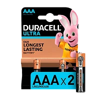 Батарейка Duracell ULTRA POWER LR03 AAA BL2 Alkaline 1.5V (2/20/21000)