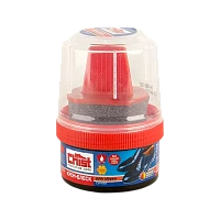 Крем-блеск для обуви CHIST 60мл с губкой синий (1/12/48)