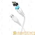 Кабель HOCO X63 USB (m)-Type-C (m) 1.0м 2.4A нейлон магнит белый (1/31/310)