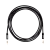 Кабель AUX GoPower Jack 3.5mm (m)-Jack 3.5mm (m) 1.5м TPE черный Premium Zip-Lock c подвесом (1/400)