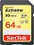 Карта памяти SD SanDisk EXTREME 64GB Class10 UHS-I (U3) 90 МБ/сек