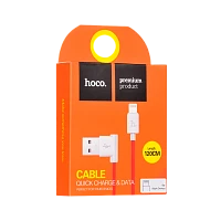 Кабель HOCO UPL11 USB (m)-Lightning (m) 1.2м 2.0A силикон красный (1/50/500)