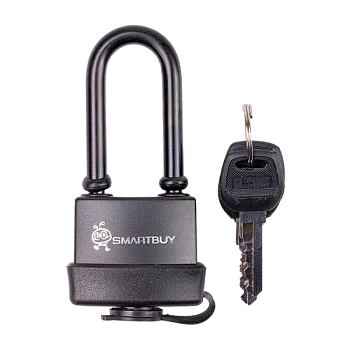 Замок Smartbuy навесной 40x45мм удлиненная дужка 3 ключа