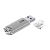 Флеш-накопитель Smartbuy V-Cut 4GB USB2.0 пластик серебряный