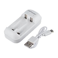 З/У для аккумуляторов GoPower БазовоеПлюс/BasicPlus Ni-MH/Ni-Cd 2 слота с таймером (1/200)