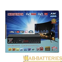 Приставка для цифрового ТВ Openbox С+ HD DVB-T/T2 металл черный (1/60)