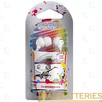 Наушники внутриканальные Smartbuy Color Trend белый (1/20/320)