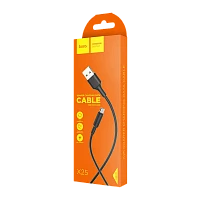 Кабель HOCO X25 USB (m)-microUSB (m) 1м 2.0A ПВХ черный (1/30/300)