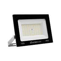 Прожектор светодиодный Ultraflash UFD004 70W 230V 6500К черный (1/10)