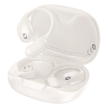 Наушники вставные Borofone BW66 bluetooth 5.3 с микр. молочный (1/22/132)