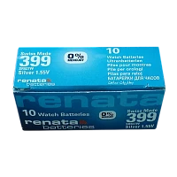 Батарейка Renata 399 (SR927W) BL10 Silver Oxide 1.55V (10/100)