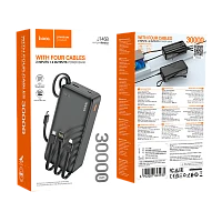 Внешний аккумулятор HOCO J146B 30000mAh 2.0A 1USB+1Type-C с кабелем Type-C черный (1/24)