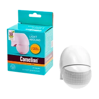 Сенсор включения освещения Camelion LX-454/Wh настенный электронный 180° белый (1/50)