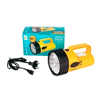 Фонарь ручной Camelion LED29314 4W 19LED от аккумулятора желтый (1/10)