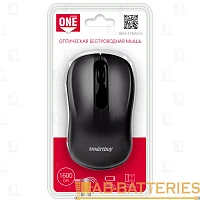 Мышь беспроводная Smartbuy 378AG ONE классическая USB черный (1/40)