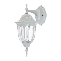 Светильник садово-парковый Camelion 4502 60W 230V E27 IP43 настенный белый (1/10)