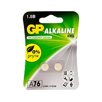 Батарейка GP G13/LR1154/LR44/357A/A76 BL2 Alkaline 1.5V (2/20/960)