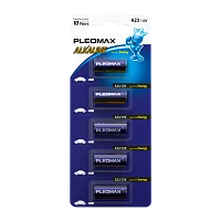 Батарейка Pleomax LR23/V23GA/A23/MN21 BL5 Alkaline 12V (5/125/1000/36000)