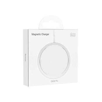 Беспроводное З/У HOCO CW30 Pro 3.0A 15W MagSafe с кабелем Type-C серый (1/29/174)