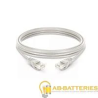 Патч-корд Atcom RJ-45 (m)-RJ-45 (m) 2м кат.5е ПВХ 24AWG серый (1/10/250)