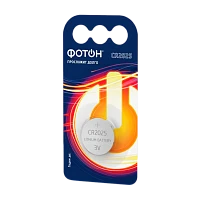Батарейка Фотон CR2025 BL1 Lithium 3V (1/20/160)