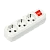 Колодка Smartbuy 3р.С/З с выкл.
