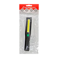 Фонарь ручной Ultraflash LED16012 LED+COB от батареек 3хААA 3 режима черный (1/20/120)